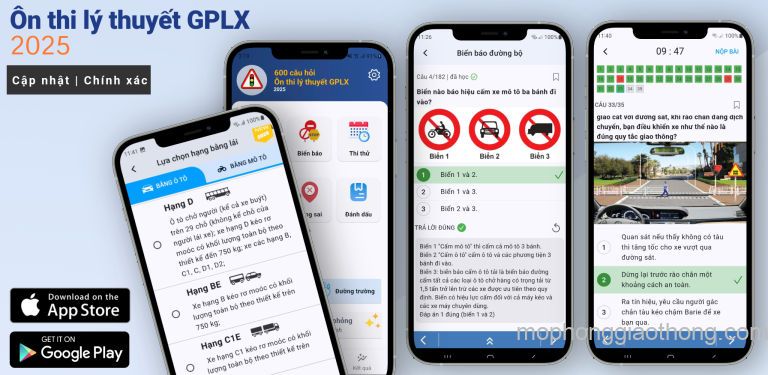 [New] Ứng dụng ôn thi lý thuyết GPLX năm 2026 – Chuyên trang cập nhật ...